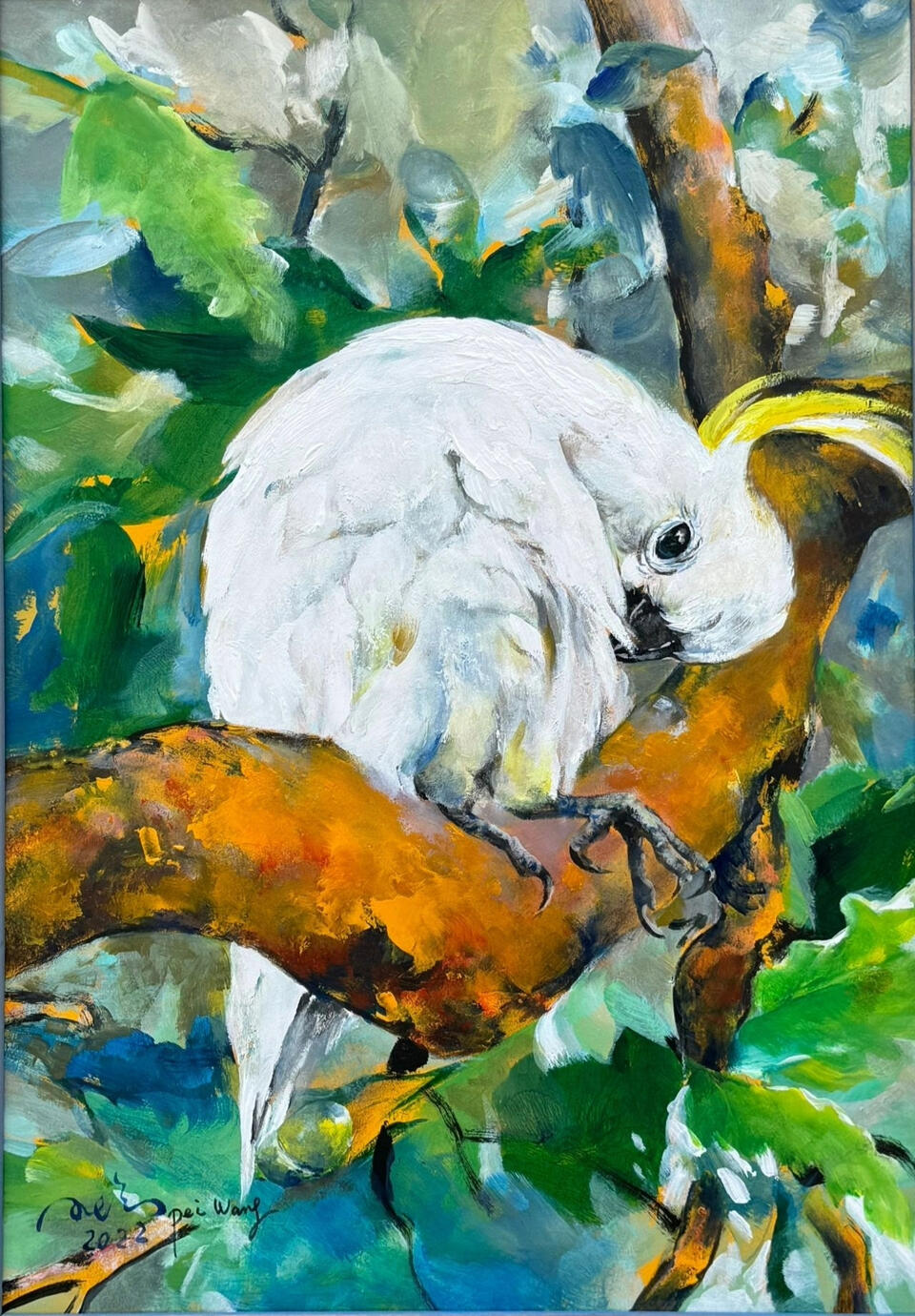 Naughty Friend 1/2 Oil on Canvas