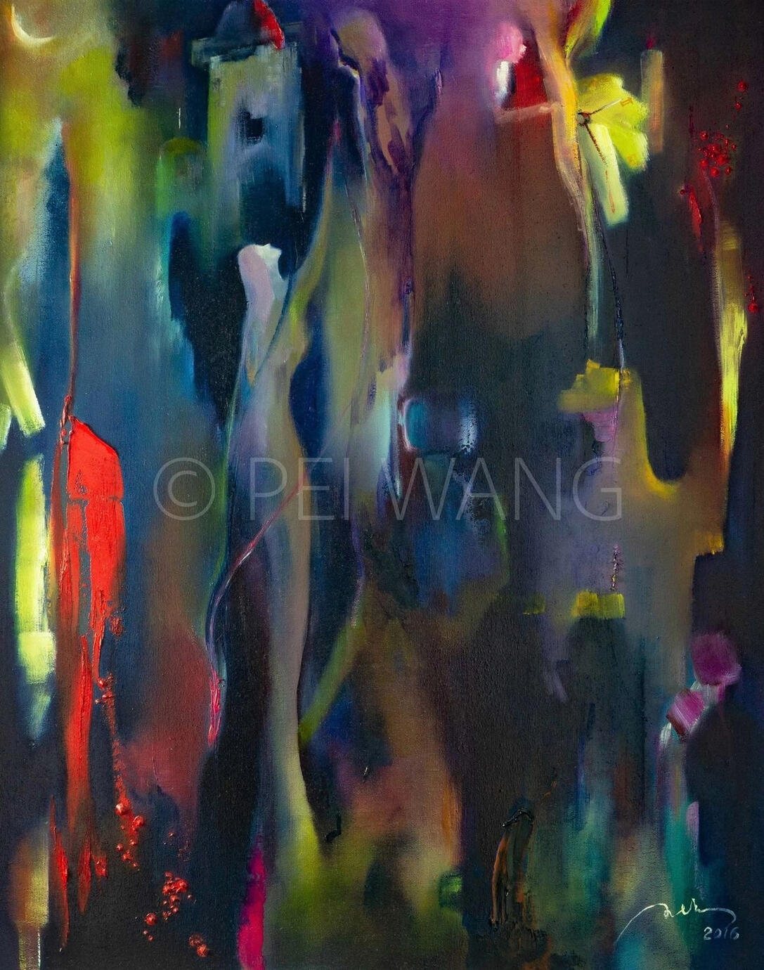 The Awakening 1/2 (Oil on Canvas 80 cm x 100 cm)