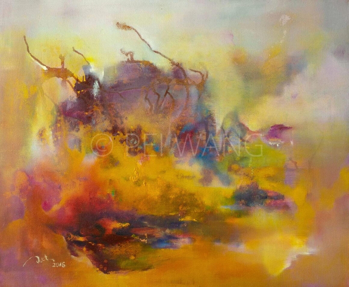 Ethereal 1/2 (Oil on Canvas 60 cm x 90 cm)
